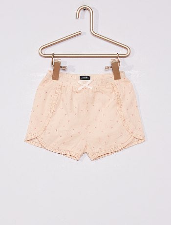 Short en voile de coton