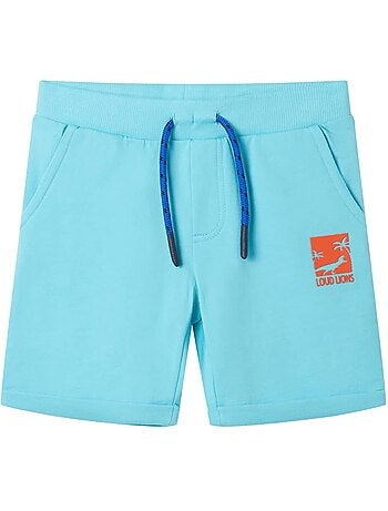 Short enfant coton 100% à taille élastique et cordon - vidaxl