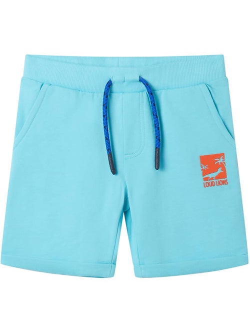 Short enfant coton 100% à taille élastique et cordon - vidaxl - Kiabi Short enfant coton 100% à taille élastique et cordon - vidaxl - Kiabi