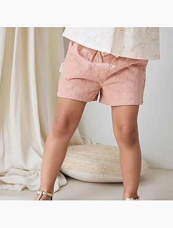 Short enfant en broderie anglaise Po?sie d'?t?