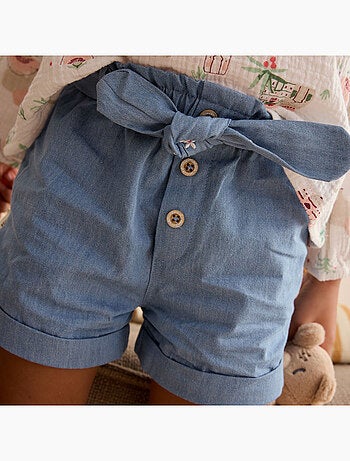 Short enfant en chambray Ciao Milano