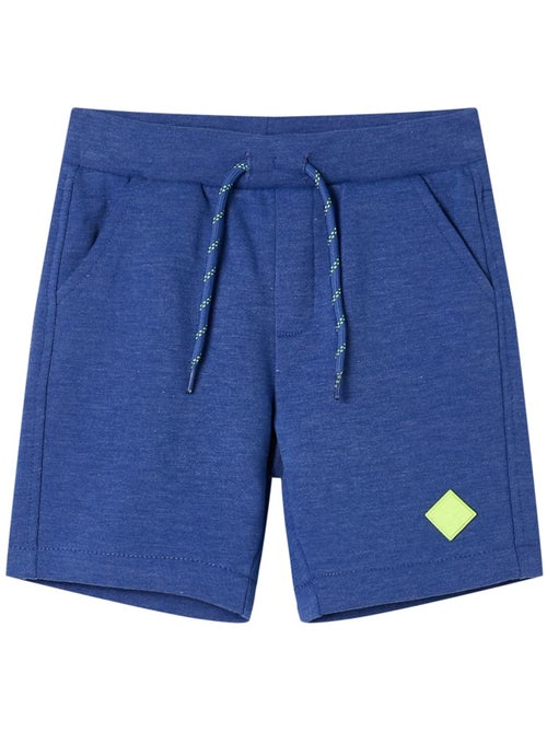 Short enfant en coton chiné avec cordon à la - vidaxl - Kiabi Short enfant en coton chiné avec cordon à la - vidaxl - Kiabi