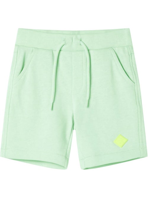 Short enfant en coton chiné avec cordon à la - vidaxl - Kiabi Short enfant en coton chiné avec cordon à la - vidaxl - Kiabi