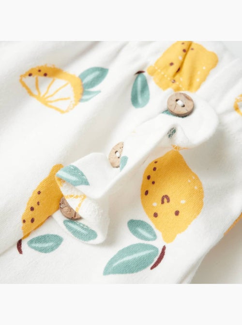 Short enfant en coton imprimé citron taille élastique au quotidien - vidaxl - Kiabi Short enfant en coton imprimé citron taille élastique au quotidien - vidaxl - Kiabi