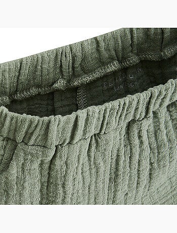 Short enfant en gaze de coton Anaelle