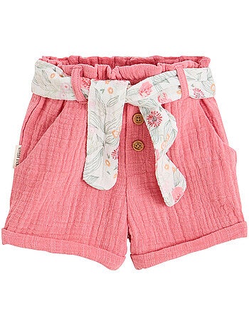 Short enfant en gaze de coton Anaelle