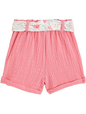 Short enfant en gaze de coton Anaelle