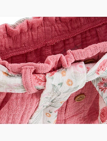 Short enfant en gaze de coton Anaelle