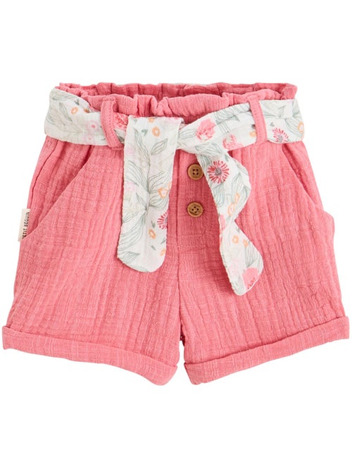 Short enfant en gaze de coton Anaelle - Kiabi