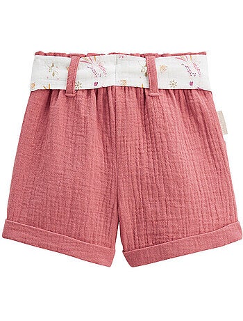 Short enfant en gaze de coton Fiesta