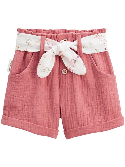 Short enfant en gaze de coton Fiesta - Kiabi