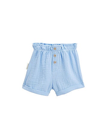 Short enfant en gaze de coton Moorea