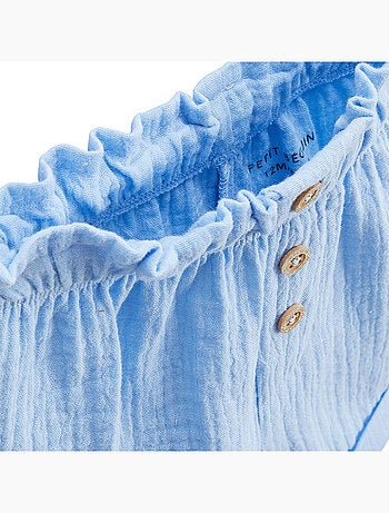 Short enfant en gaze de coton Moorea