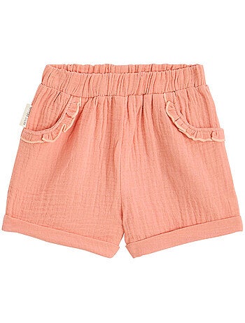 Short enfant en gaze de coton Santa Giulia