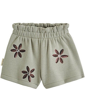 Short enfant en molleton misti