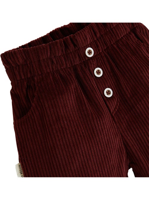 Short enfant en velours côtelé aimée - Kiabi Short enfant en velours côtelé aimée - Kiabi