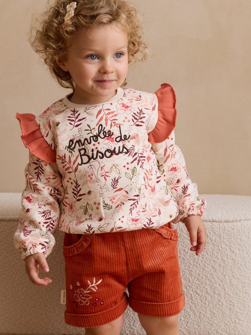 Short enfant en velours côtelé Manouk - Kiabi