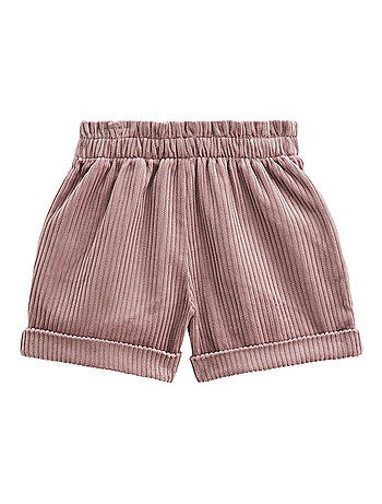 Short enfant en velours c?tel? Sora