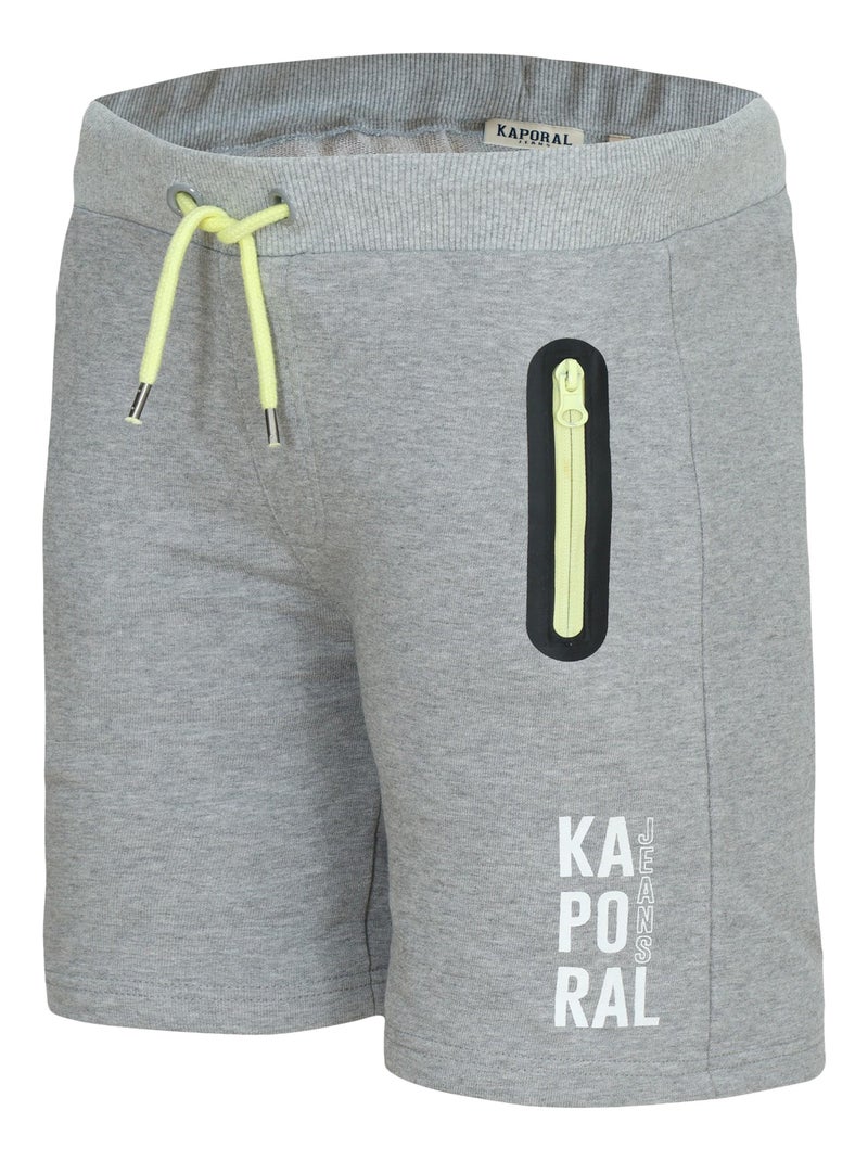 Short Enfant Kaporal Rohan Gris - Kiabi