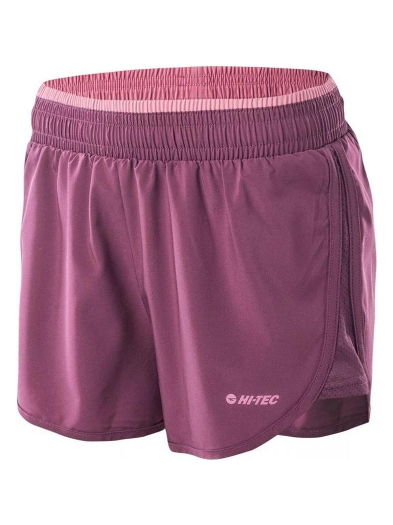 Short entraînement laria - hi-tec Rose foncé - Kiabi