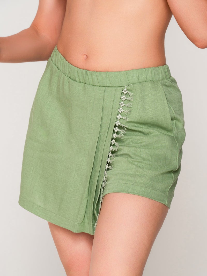 Short estival SAGE Vert - Kiabi