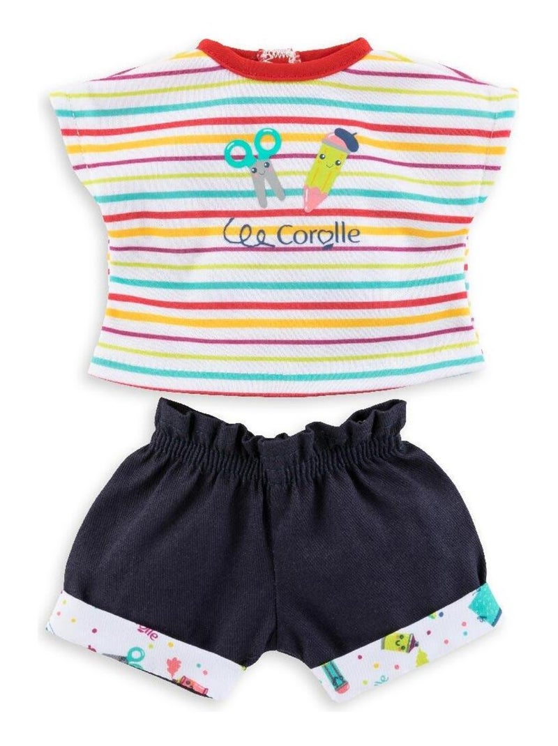 Short et T-Shirt Petit Artiste pour poupée ma Corolle N/A - Kiabi