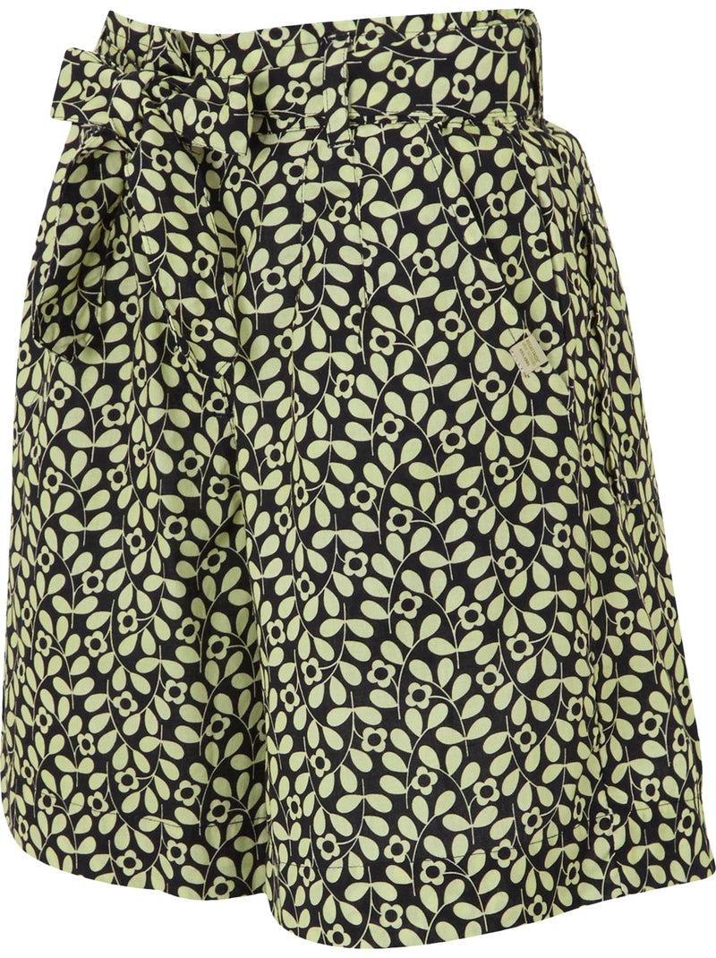 Short été motif/style fleur de jasmin orla kiely - regatta Noir - Kiabi