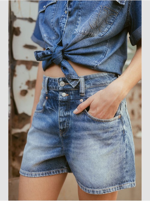 Short FANNI en jeans 'Le Temps Des Cerises' - Kiabi