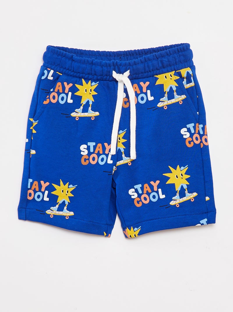 Short fantaisie - Grafik Edition Bleu - Kiabi