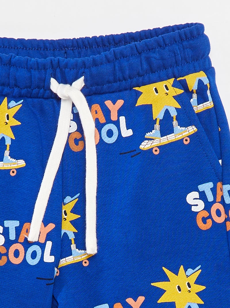 Short fantaisie - Grafik Edition Bleu - Kiabi