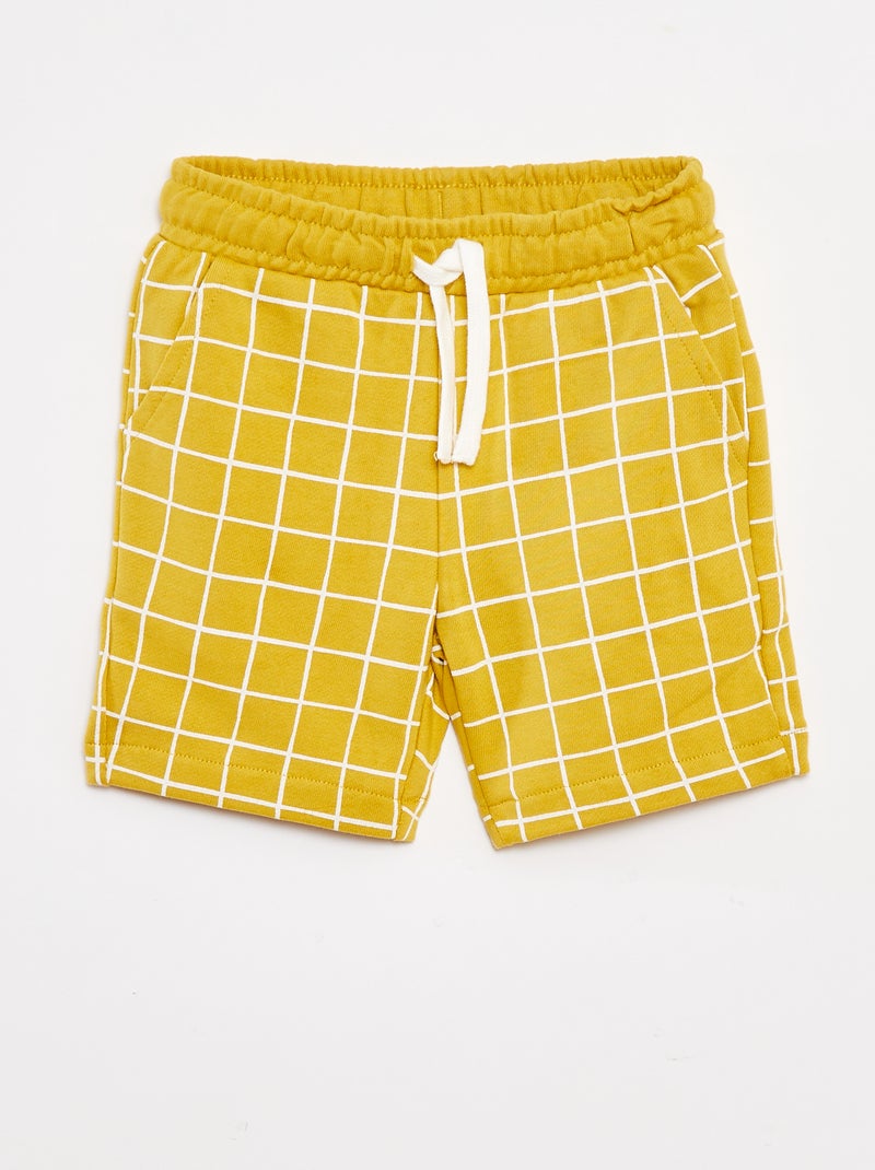 Short fantaisie - Grafik Edition Jaune - Kiabi