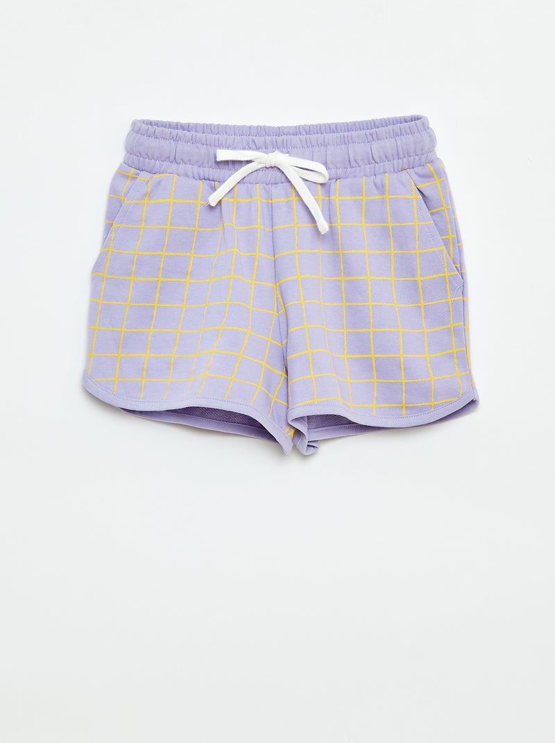 Short fantaisie - Grafik Edition Violet - Kiabi