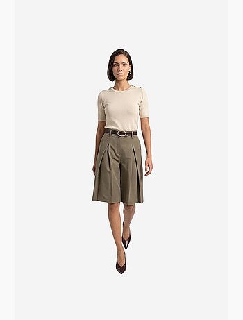 Short femme à coupe tailleur dilvin