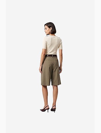 Short femme à coupe tailleur dilvin