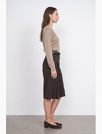 Short femme à pinces dilvin
