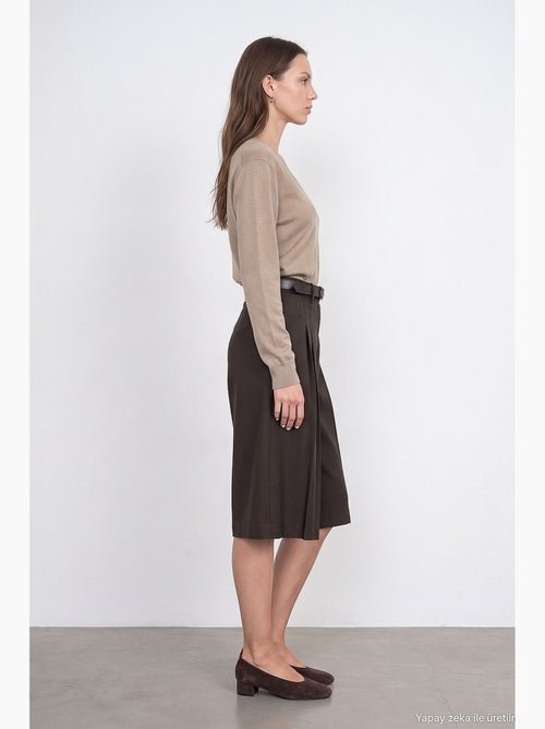 Short femme à pinces dilvin - Kiabi