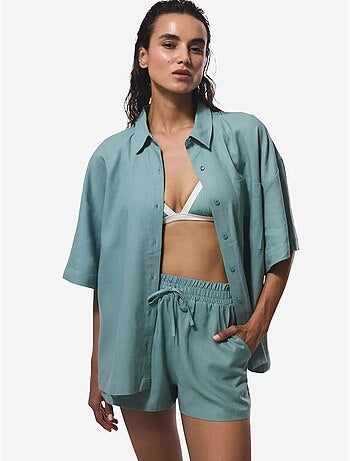 Short femme coupe regular à taille élastique plcxf82s25iy penti