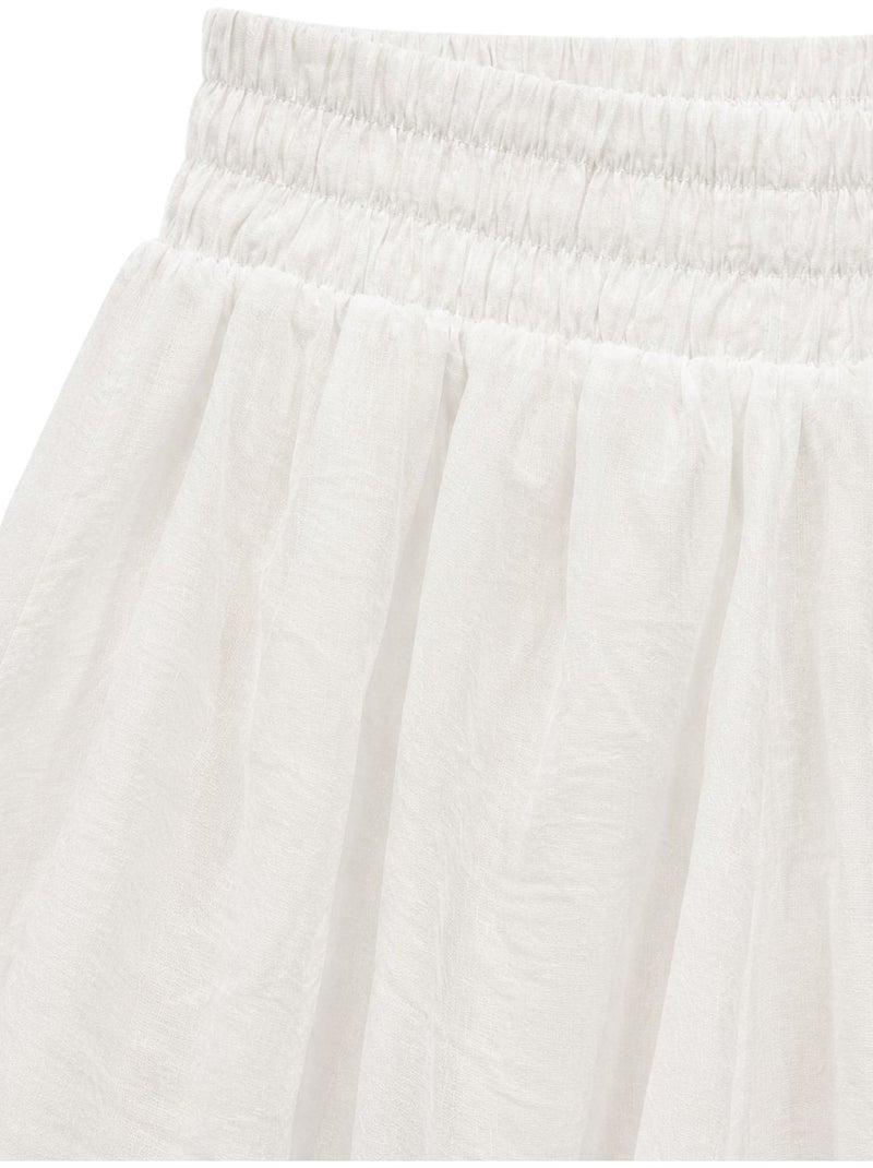 Short femme court taille haute mixray Blanc - Kiabi