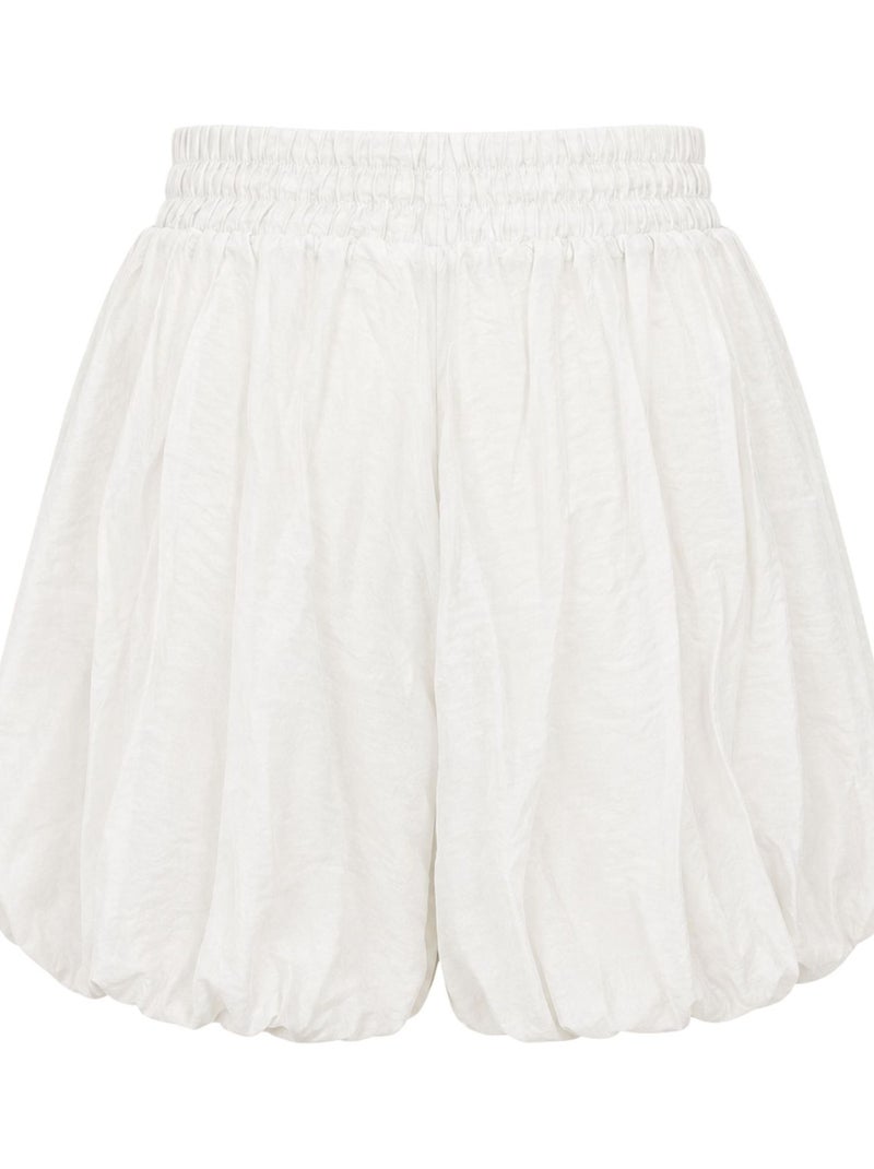 Short femme court taille haute mixray Blanc - Kiabi