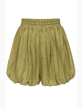 Short femme court taille haute mixray