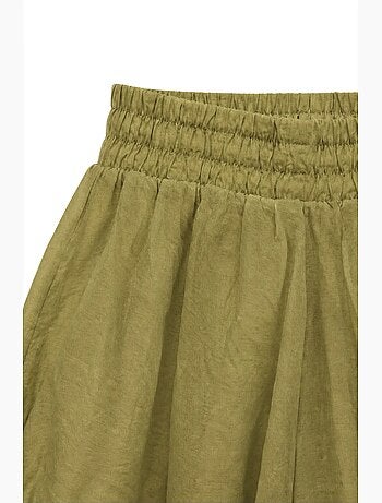 Short femme court taille haute mixray
