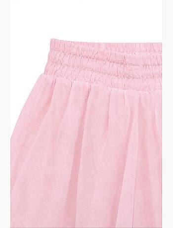 Short femme court taille haute mixray