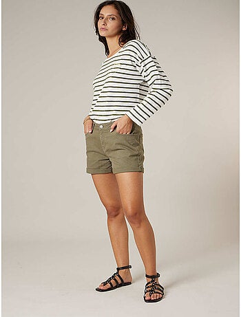 Short femme en coton 'Deeluxe'