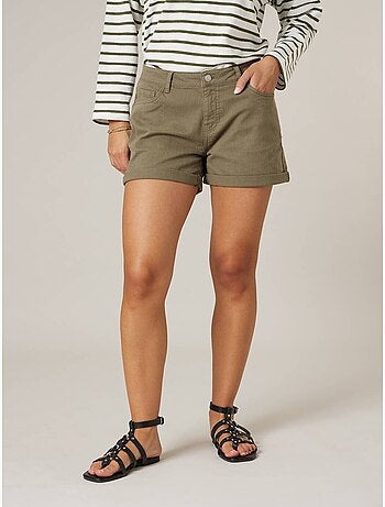 Short femme en coton 'Deeluxe'