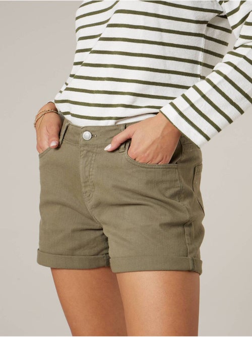 Short femme en coton 'Deeluxe' - Kiabi