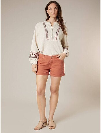 Short femme en coton 'Deeluxe'