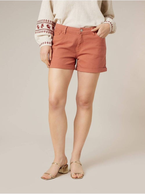 Short femme en coton 'Deeluxe' - Kiabi