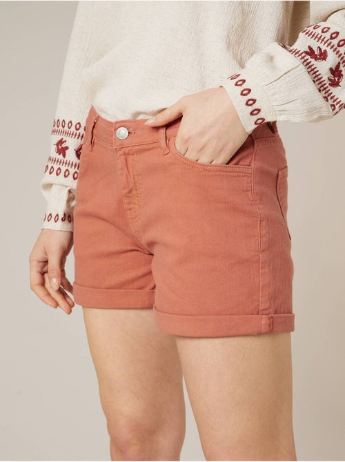 Short femme en coton 'Deeluxe' - Kiabi