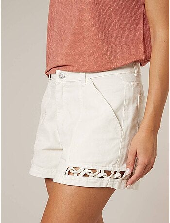 Short femme en jean 100% coton 'Deeluxe'