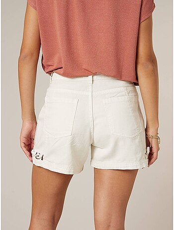 Short femme en jean 100% coton 'Deeluxe'